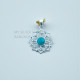 Turquoise 925 Sterling Silver Pendant (MYSP-285) Turquoise 925 Sterling Silver Pendant (MYSP-285)