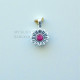 Ruby 925 Sterling Silver Pendant (MYSP-290) Ruby 925 Sterling Silver Pendant (MYSP-290)