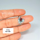 Garnet 925 Sterling Silver Ring (MYSSR-256) Garnet 925 Sterling Silver Ring (MYSSR-256)
