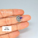Amethyst 925 Sterling Silver Ring (MYSSR-258) Amethyst 925 Sterling Silver Ring (MYSSR-258)