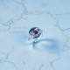 Garnet 925 Sterling Silver Ring (MYSSR-259) Garnet 925 Sterling Silver Ring (MYSSR-259)