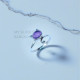 Amethyst 925 Sterling Silver Ring (MYSSR-260) Amethyst 925 Sterling Silver Ring (MYSSR-260)