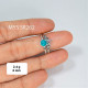 Turquoise 925 Sterling Silver Ring (MYSSR-262) Turquoise 925 Sterling Silver Ring (MYSSR-262)