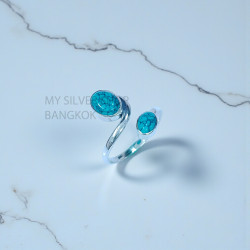 Turquoise 925 Sterling Silver Ring (MYSSR-267) Turquoise 925 Sterling Silver Ring (MYSSR-267)