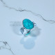 Turquoise 925 Sterling Silver Ring (MYSSR-268) Turquoise 925 Sterling Silver Ring (MYSSR-268)