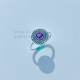 Amethyst 925 Sterling Silver Ring (MYSSR-273) Amethyst 925 Sterling Silver Ring (MYSSR-273)