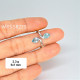 Blue Topaz 925 Sterling Silver Ring (MYSSR-275) Blue Topaz 925 Sterling Silver Ring (MYSSR-275)