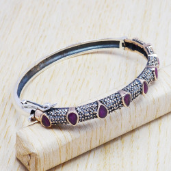 Malachite 925 Sterling Silver Bangles (SJWB-7) Malachite 925 Sterling Silver Bangles (SJWB-7)