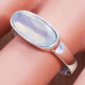 Faceted Stone Small Rings
