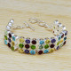 Citrine 925 Sterling Silver Bracelet (WB-6474) Citrine 925 Sterling Silver Bracelet (WB-6474)