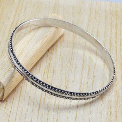 925 Sterling Silver Bangles (WB-6477)