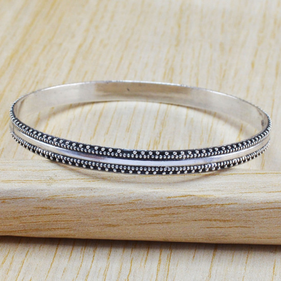 925 Sterling Silver Bangles (WB-6477)