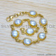 Pearl 925 Sterling Silver Bracelet (GBR-609) Pearl 925 Sterling Silver Bracelet (GBR-609)