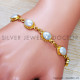 Pearl 925 Sterling Silver Bracelet (GBR-609) Pearl 925 Sterling Silver Bracelet (GBR-609)