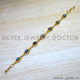 Labradorite 925 Sterling Silver Bracelet (GBR-614) Labradorite 925 Sterling Silver Bracelet (GBR-614)