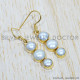 Pearl 925 Sterling Silver Earrings (GE-548) Pearl 925 Sterling Silver Earrings (GE-548)