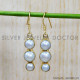 Pearl 925 Sterling Silver Earrings (GE-548) Pearl 925 Sterling Silver Earrings (GE-548)