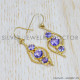 Amethyst 925 Sterling Silver Earrings (GE-554) Amethyst 925 Sterling Silver Earrings (GE-554)