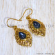 Labradorite 925 Sterling Silver Earrings (GE-591)