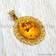 Amber 925 Sterling Silver Pendant (GP-577) Amber 925 Sterling Silver Pendant (GP-577)