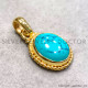 Turquoise 925 Sterling Silver Pendant (GP-824) Turquoise 925 Sterling Silver Pendant (GP-824)