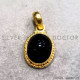 Black Onyx 925 Sterling Silver Pendant (GP-829) Black Onyx 925 Sterling Silver Pendant (GP-829)