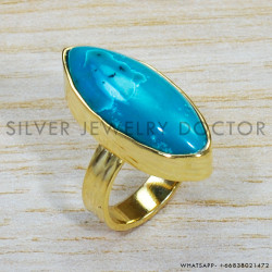 Turquoise 925 Sterling Silver Ring (GR-493) Turquoise 925 Sterling Silver Ring (GR-493)
