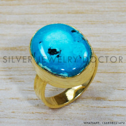 Turquoise 925 Sterling Silver Ring (GR-496) Turquoise 925 Sterling Silver Ring (GR-496)