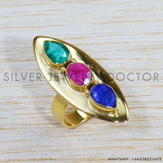 Ruby 925 Sterling Silver Ring (GR-524) Ruby 925 Sterling Silver Ring (GR-524)