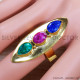 Ruby 925 Sterling Silver Ring (GR-524) Ruby 925 Sterling Silver Ring (GR-524)