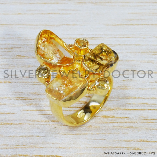 Citrine 925 Sterling Silver Ring (GR-526) Citrine 925 Sterling Silver Ring (GR-526)