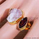 Rose Quartz 925 Sterling Silver Ring (GR-531) Rose Quartz 925 Sterling Silver Ring (GR-531)