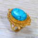 Turquoise 925 Sterling Silver Ring (GR-636) Turquoise 925 Sterling Silver Ring (GR-636)