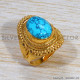 Turquoise 925 Sterling Silver Ring (GR-656) Turquoise 925 Sterling Silver Ring (GR-656)