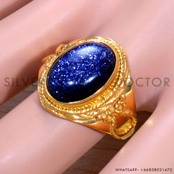 Sunstone 925 Sterling Silver Ring (GR-658)