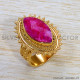 Ruby 925 Sterling Silver Ring (GR-678) Ruby 925 Sterling Silver Ring (GR-678)