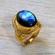 Labradorite 925 Sterling Silver Ring (GR-680) Labradorite 925 Sterling Silver Ring (GR-680)