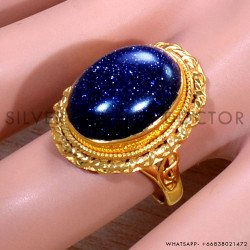 Sunstone 925 Sterling Silver Ring (GR-681)