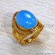 Chalcedony 925 Sterling Silver Ring (GR-687)