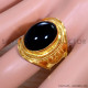 Black Onyx 925 Sterling Silver Ring (GR-691) Black Onyx 925 Sterling Silver Ring (GR-691)