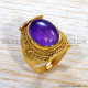 Amethyst 925 Sterling Silver Ring (GR-692)
