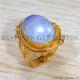Rainbow Moonstone 925 Sterling Silver Ring (GR-698) Rainbow Moonstone 925 Sterling Silver Ring (GR-698)