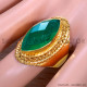Green Onyx 925 Sterling Silver Ring (GR-714) Green Onyx 925 Sterling Silver Ring (GR-714)