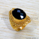 Black Onyx 925 Sterling Silver Ring (GR-719) Black Onyx 925 Sterling Silver Ring (GR-719)