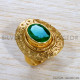 Green Onyx 925 Sterling Silver Ring (GR-720) Green Onyx 925 Sterling Silver Ring (GR-720)