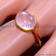 Rose Quartz 925 Sterling Silver Ring (GR-739)