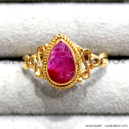 Ruby 925 Sterling Silver Ring (GR-762) Ruby 925 Sterling Silver Ring (GR-762)