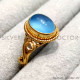 Chalcedony 925 Sterling Silver Ring (GR-764) Chalcedony 925 Sterling Silver Ring (GR-764)