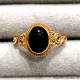 Black Onyx 925 Sterling Silver Ring (GR-777) Black Onyx 925 Sterling Silver Ring (GR-777)