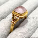 Rose Quartz 925 Sterling Silver Ring (GR-778) Rose Quartz 925 Sterling Silver Ring (GR-778)